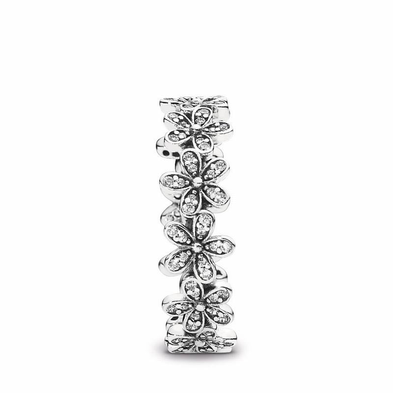 Pandora Daisy Flower Stackable Ring Sale NZ, Sterling Silver (854391-VKZ)